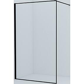 Душевая перегородка Walk In, черный 120x195, Slide, IDDIS, SLI8BS2i23