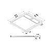 tumb 5 - Поддон душевой, 90х90, 50мм, Bild, IDDIS, BIL5WS9i22