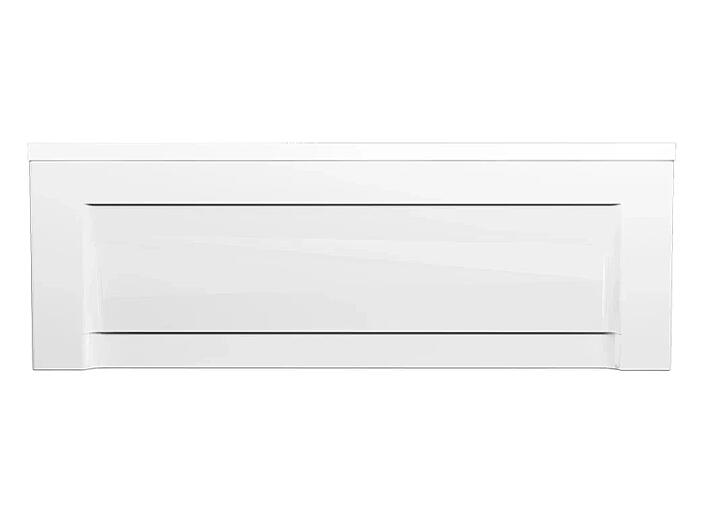 Фронтальная панель Alex Baitler для ванн Michigan, Saima, 180 см h58, цвет белый, PF1858H