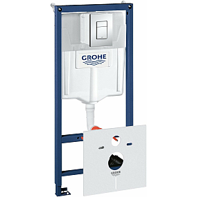 Инсталляция для подвесного унитаза Grohe Rapid SL 4 в 1 38775001 с шумоизоляцией