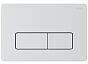 Клавиша смыва, универсальная, глянцевый белый, Unifix, 010, IDDIS, UNI10W0i77