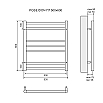 tumb 6 - Полотенцесушитель электрический Lemark Poseidon LM42607E П7 500x600, левый/правый