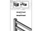 Полотенцесушитель электрический Lemark Unit LM45810E П10 500x800, левый/правый