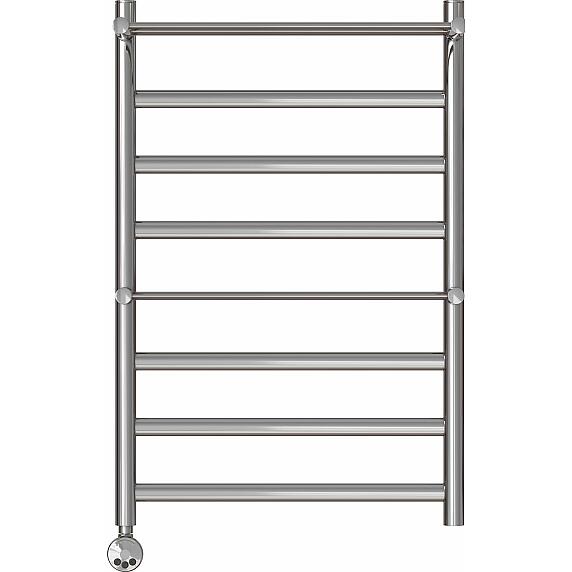 Полотенцесушитель электрический Point Артемида PN14158PE П6 500x800 c 2 полками, левый/правый хром