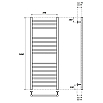 tumb 4 - Полотенцесушитель электрический Point Аврора PN10150SE П15 500x1000 левый/правый, хром