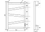 Полотенцесушитель электрический Point Феникс PN15856W П5 500x600, белый