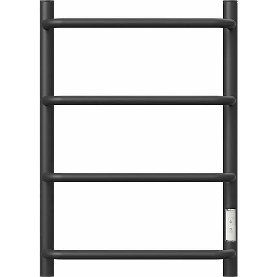 Полотенцесушитель электрический Point Ника PN08846B П4 400x600 диммер справа, черный