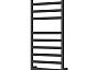Полотенцесушитель электрический Point Селена PN16850B П10 500x1000, диммер справа, черный