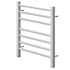 tumb 3 - Полотенцесушитель электрический Point Веста PN70756W П7 500x600, диммер слева, белый