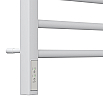 tumb 4 - Полотенцесушитель электрический Point Веста PN70756W П7 500x600, диммер слева, белый
