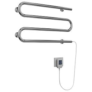 Полотенцесушитель электрический Terminus М-образный 600x350, хром