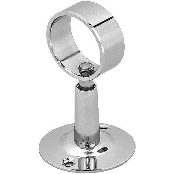 Держатель для полотенцесушителя Point PN00009 с кольцом 1", хром