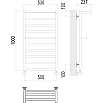 tumb 3 - Полотенцесушитель Terminus Хендрикс П10 500х1000