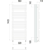 tumb 3 - Полотенцесушитель Terminus Кремона П22 500х1400