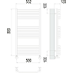 tumb 3 - Полотенцесушитель Terminus Виктория П16 500х800