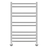 Полотенцесушитель водяной Lemark Melange П10 LM49810W 500x800, белый