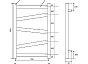 Полотенцесушитель водяной Point Феникс PN15156 П5 500x600, хром