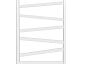 Полотенцесушитель водяной Point Феникс PN15158W П7 500x800, белый