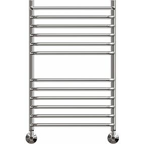 Полотенцесушитель водяной Point PN09158SP П11 500x800 с полкой, хром