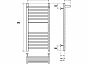 Полотенцесушитель водяной Point PN10148SP П11 400x800 с полкой, хром