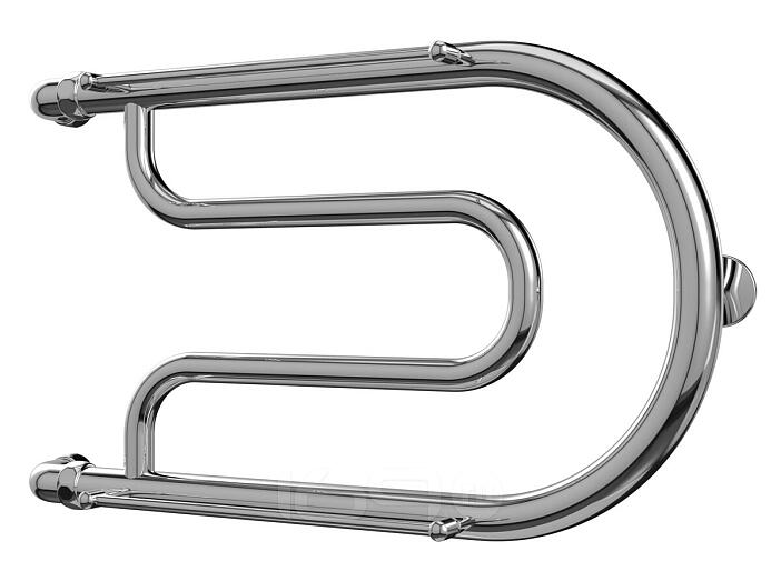 Полотенцесушитель водяной Terminus Фокстрот 320x600, хром