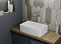 Раковина накладная DK Berlin DT1430816, 380*240*120мм, белый