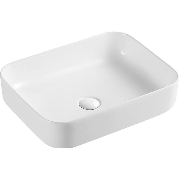 Раковина накладная DK Berlin DT1431316, 500*390*140мм, белый