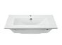 Умывальник мебельный Quadro 75 (Sanita Luxe), керамический, белый TOPPUS 0303.014