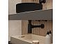 Бутылочный сифон для умывальника, черный матовый, Optima Home, IDDIS, OPTBL00i84