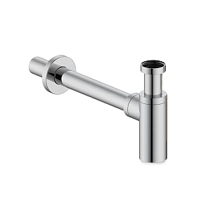 Бутылочный сифон для умывальника, хром, Optima Home, IDDIS, OPTSB00i84