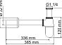 Сифон для раковины WasserKRAFT A095