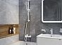 Шланг для душа, белый матовый, силиконовый, 1,2м, Optima Home, IDDIS, OPH12WLi19