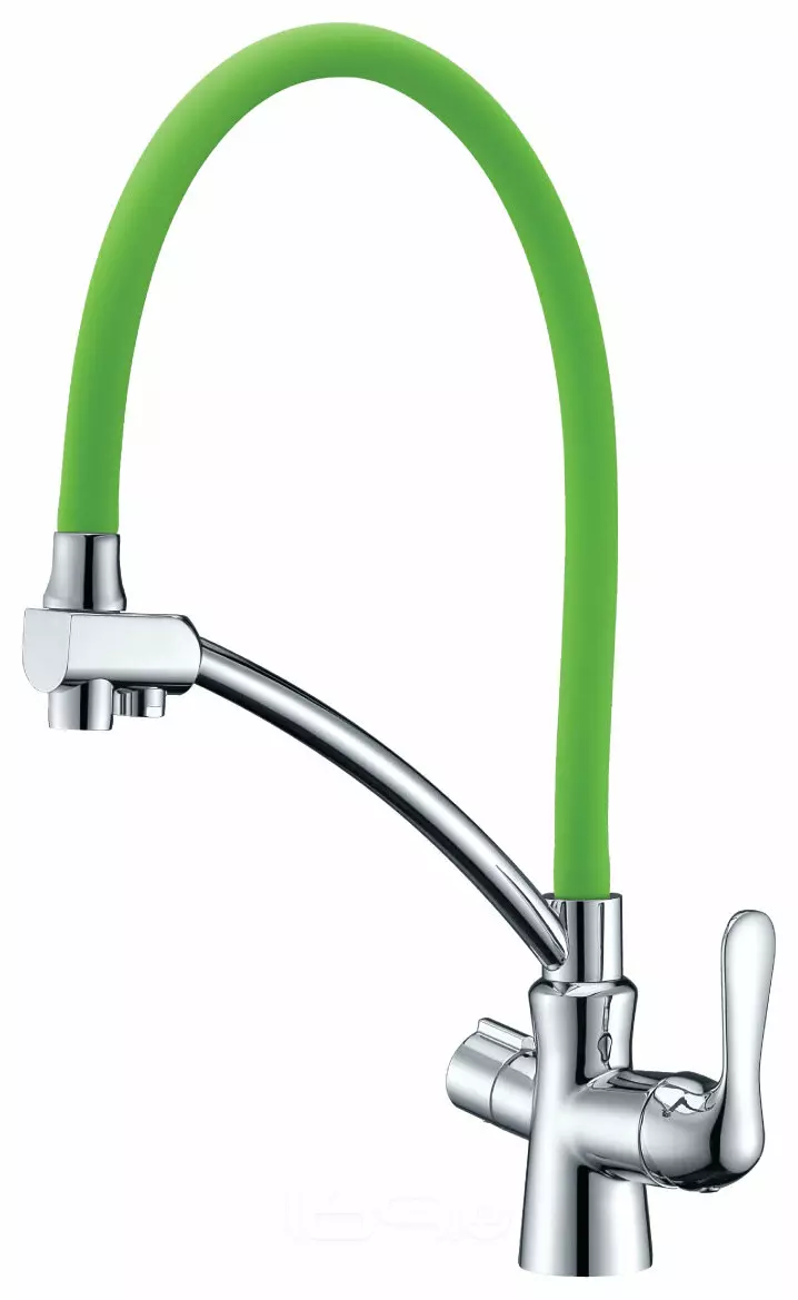 Смеситель Lemark Comfort LM3070C-Green для кухни с подключением к фильтру с питьевой водой