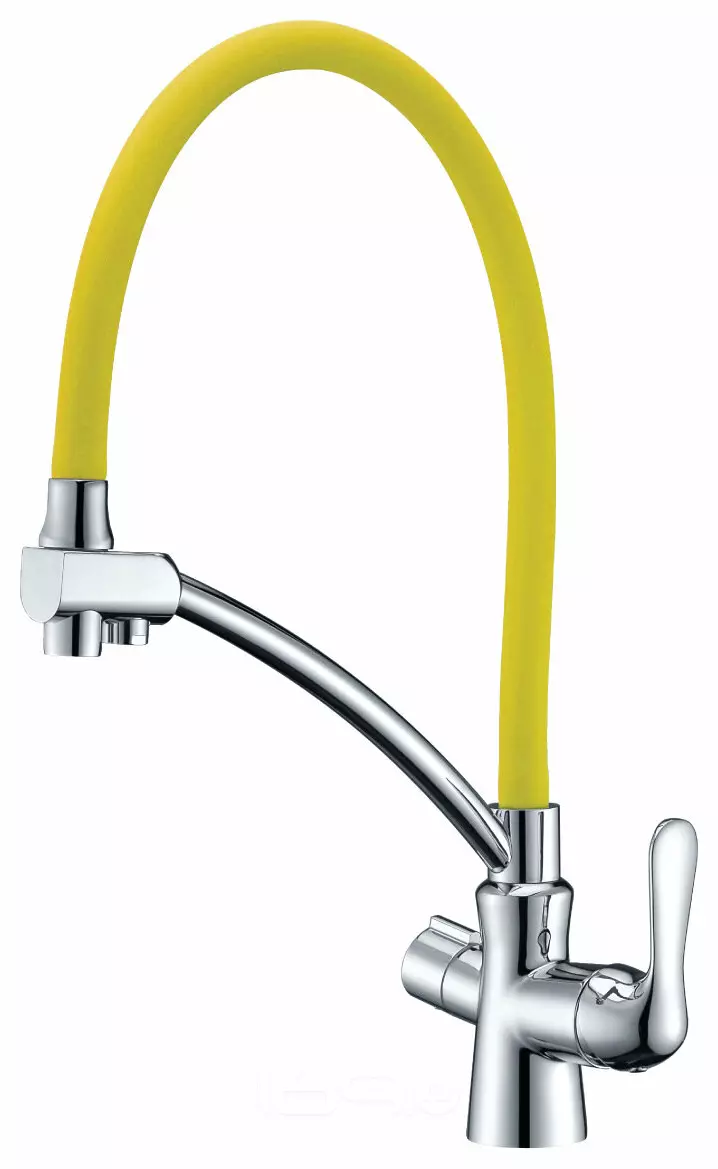 Смеситель Lemark Comfort LM3070C-Yellow для кухни с подключением к фильтру с питьевой водой
