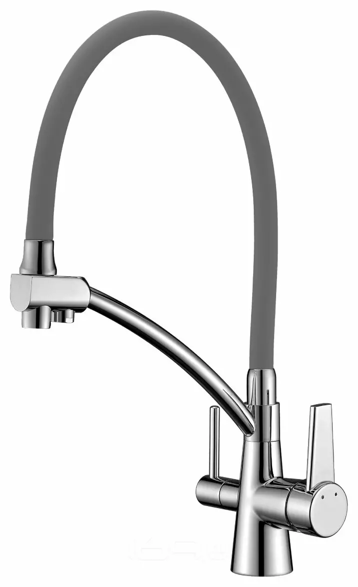 Смеситель Lemark Comfort LM3071C-Gray для кухни с подключением к фильтру с питьевой водой