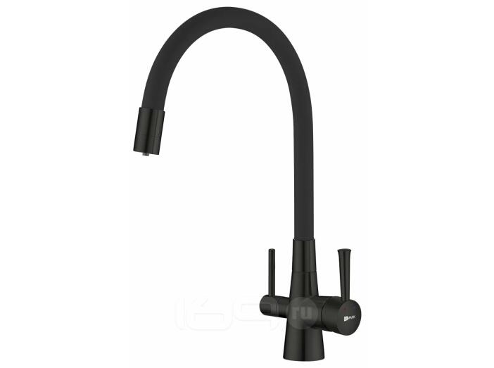 Смеситель Lemark Comfort LM3075BL для кухни  с подключением к фильтру с питьевой водой