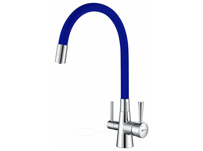Смеситель Lemark Comfort LM3075C-Blue для кухни  с подключением к фильтру с питьевой водой