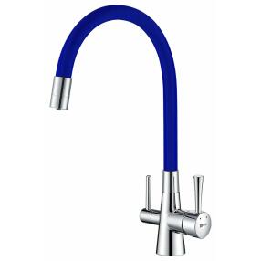 Смеситель Lemark Comfort LM3075C-Blue для кухни  с подключением к фильтру с питьевой водой