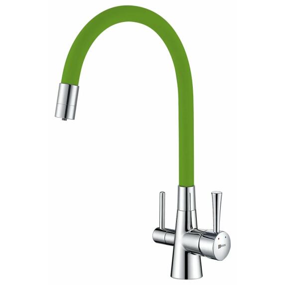 Смеситель Lemark Comfort LM3075C-Green для кухни  с подключением к фильтру с питьевой водой