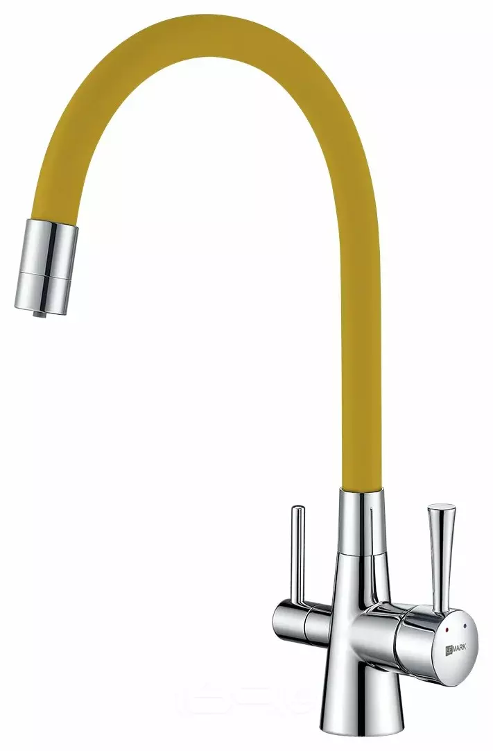 Смеситель Lemark Comfort LM3075C-Yellow для кухни с подключением к фильтру с питьевой водой