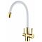 Смеситель Lemark Comfort LM3075G-White для кухни с подключением к фильтру с питьевой водой Смеситель Lemark Comfort LM3075G-White для кухни с подключением к фильтру с питьевой водой