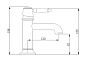 Смеситель Marbella для раковины, хром BOCH MANN BM8727