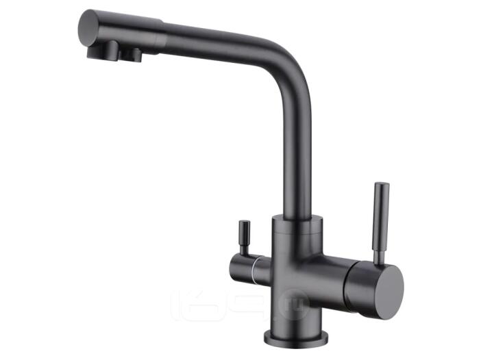 Смеситель кухонный EMAR ECB - 3003N PVD dark