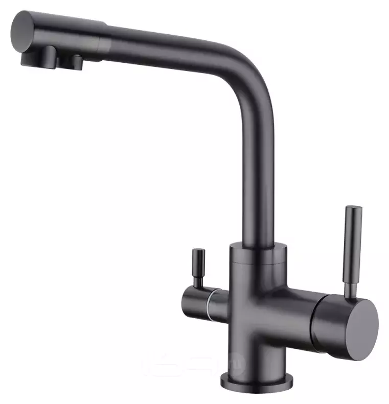 Смеситель кухонный EMAR ECB - 3003N PVD dark