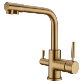 Смеситель кухонный EMAR ECB - 3003N PVD Golden