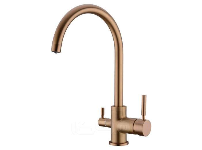 Смеситель кухонный EMAR ECB - 3007 PVD Coppery