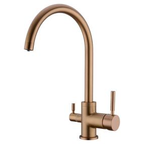 Смеситель кухонный EMAR ECB - 3007 PVD Coppery