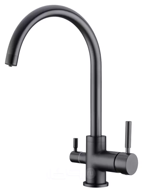 Смеситель кухонный EMAR ECB - 3007 PVD dark