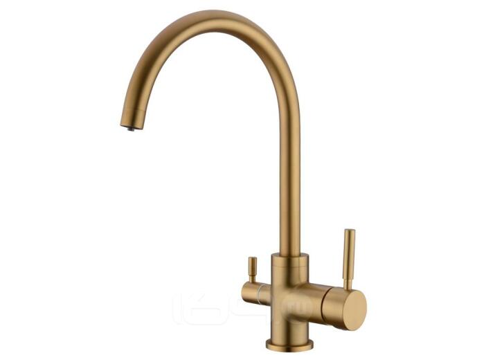 Смеситель кухонный EMAR ECB - 3007 PVD Golden