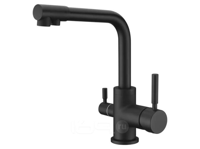 Смеситель кухонный EMAR ЕС - 3003N black